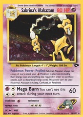 Sabrina's Alakazam - 16/132 - Holo Rare - Unlimited Edition